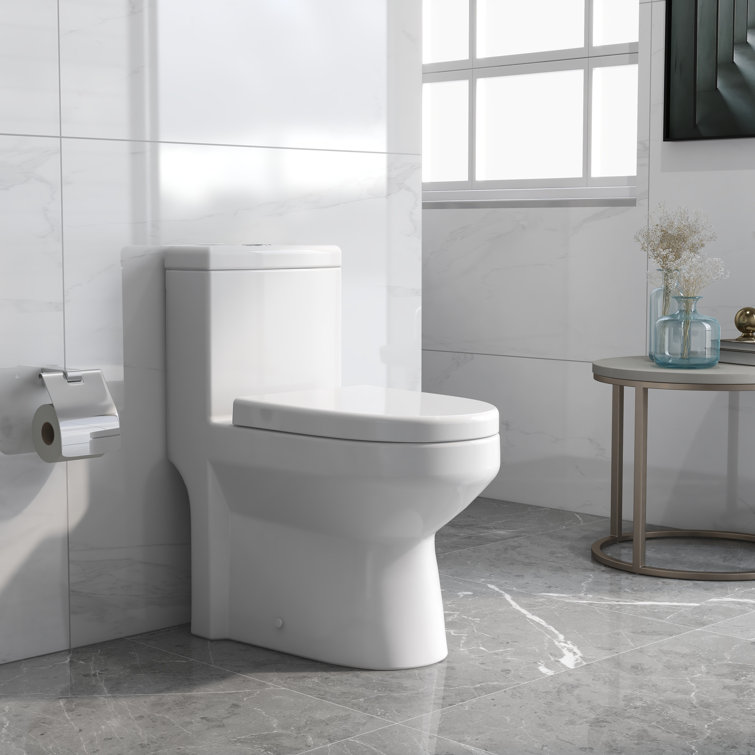 DeerValley Yodar DualFlush Elongated OnePiece Toilet (Seat Included